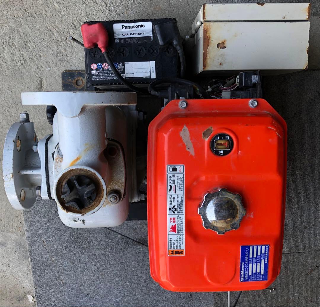 自動起動エンジン付自吸式ポンプASE50K 4.3PS