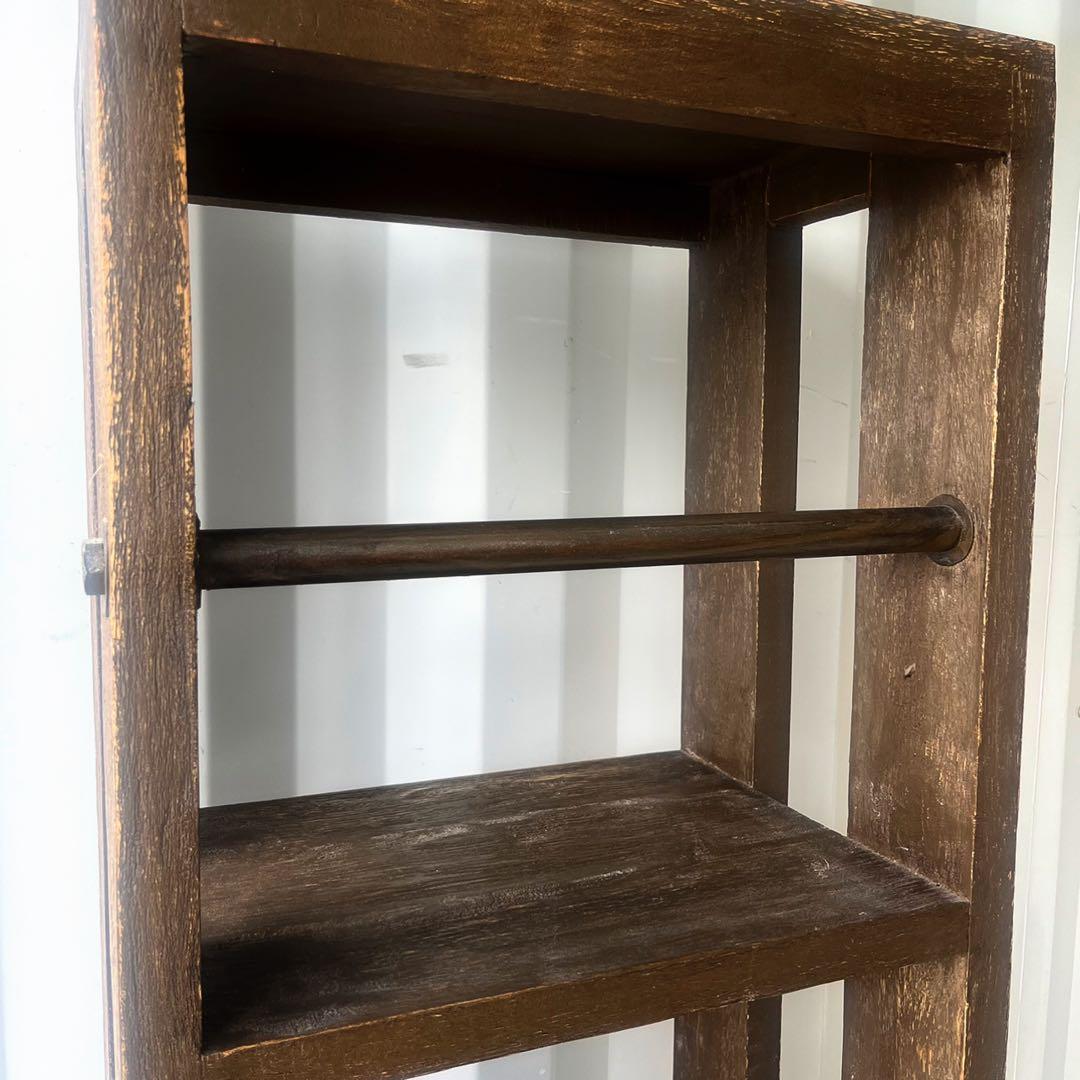 取付無料！関家具 クラッシュゲート 車輪付き四段オープンラック