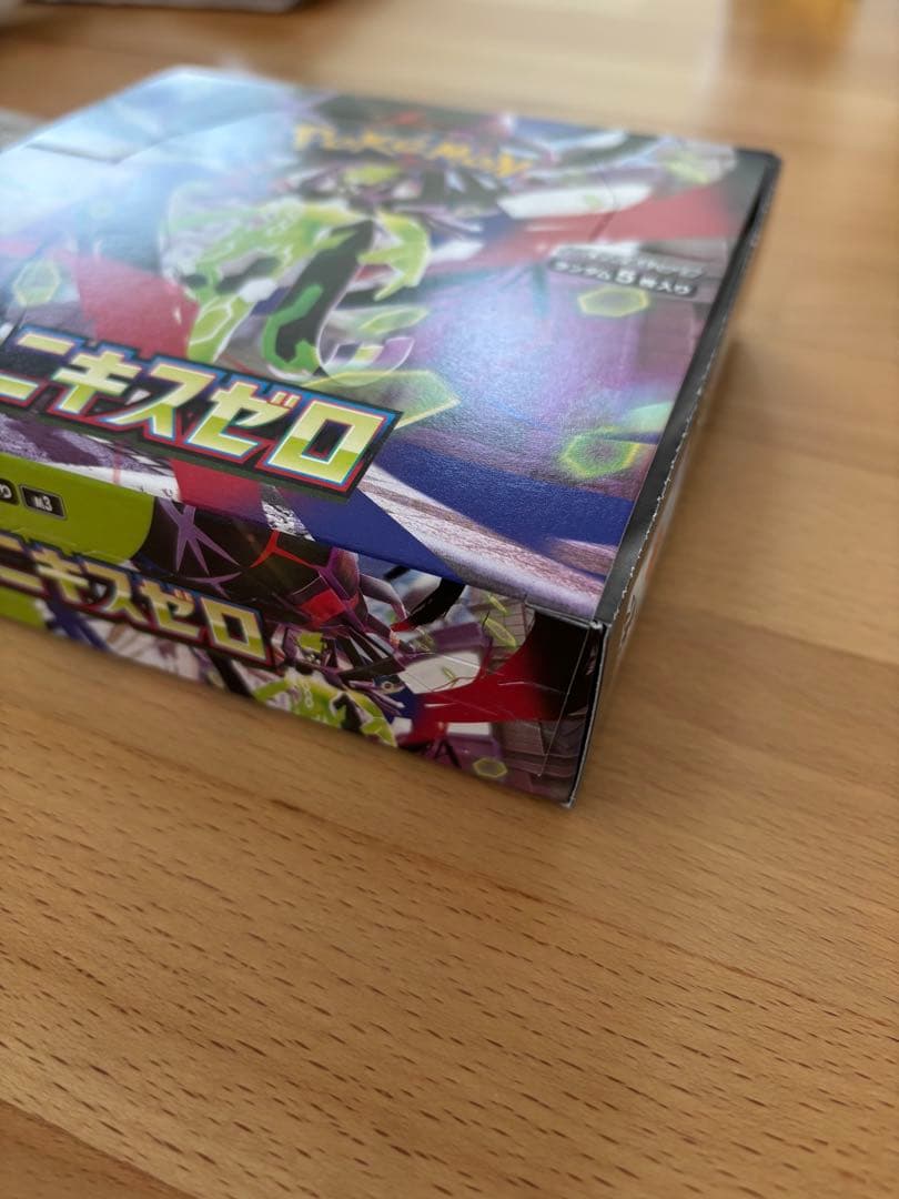 ポケモンカードゲーム ムニキスゼロ シュリンクなしBOX