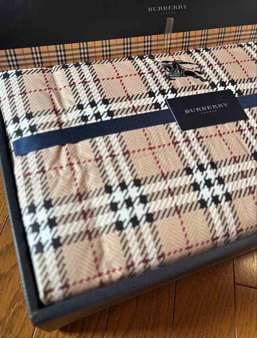 バーバリー Burberry 新品 羽毛肌掛け 布団 ダウンケット ノバチェック