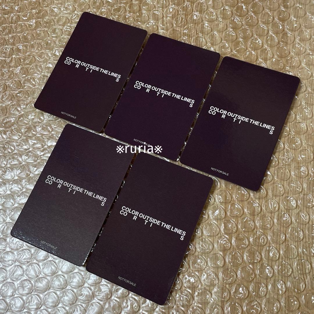 CORTIS ユニバ ラキドロ トレカ コンプリート5枚 - メルカリ