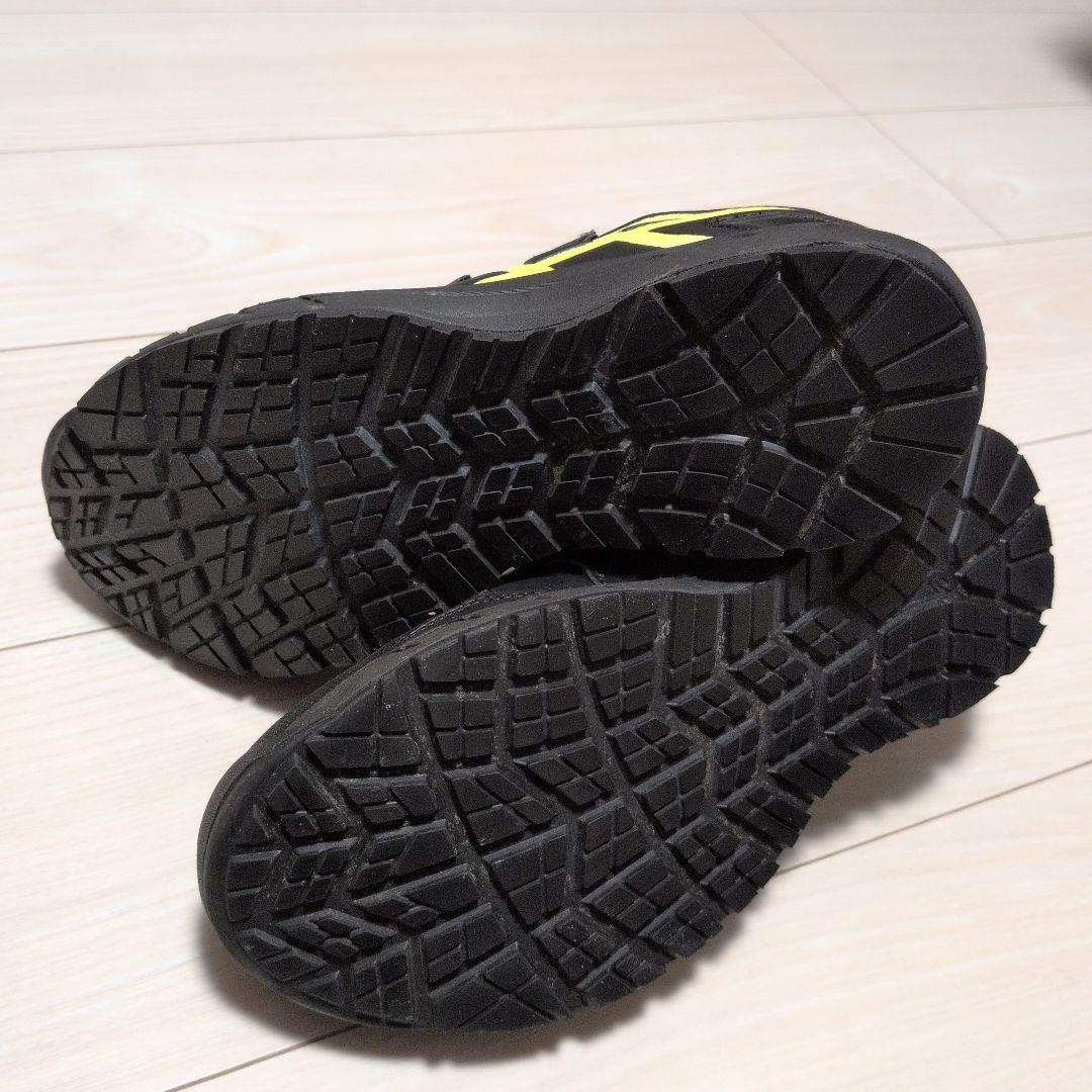 asics 安全靴 黒