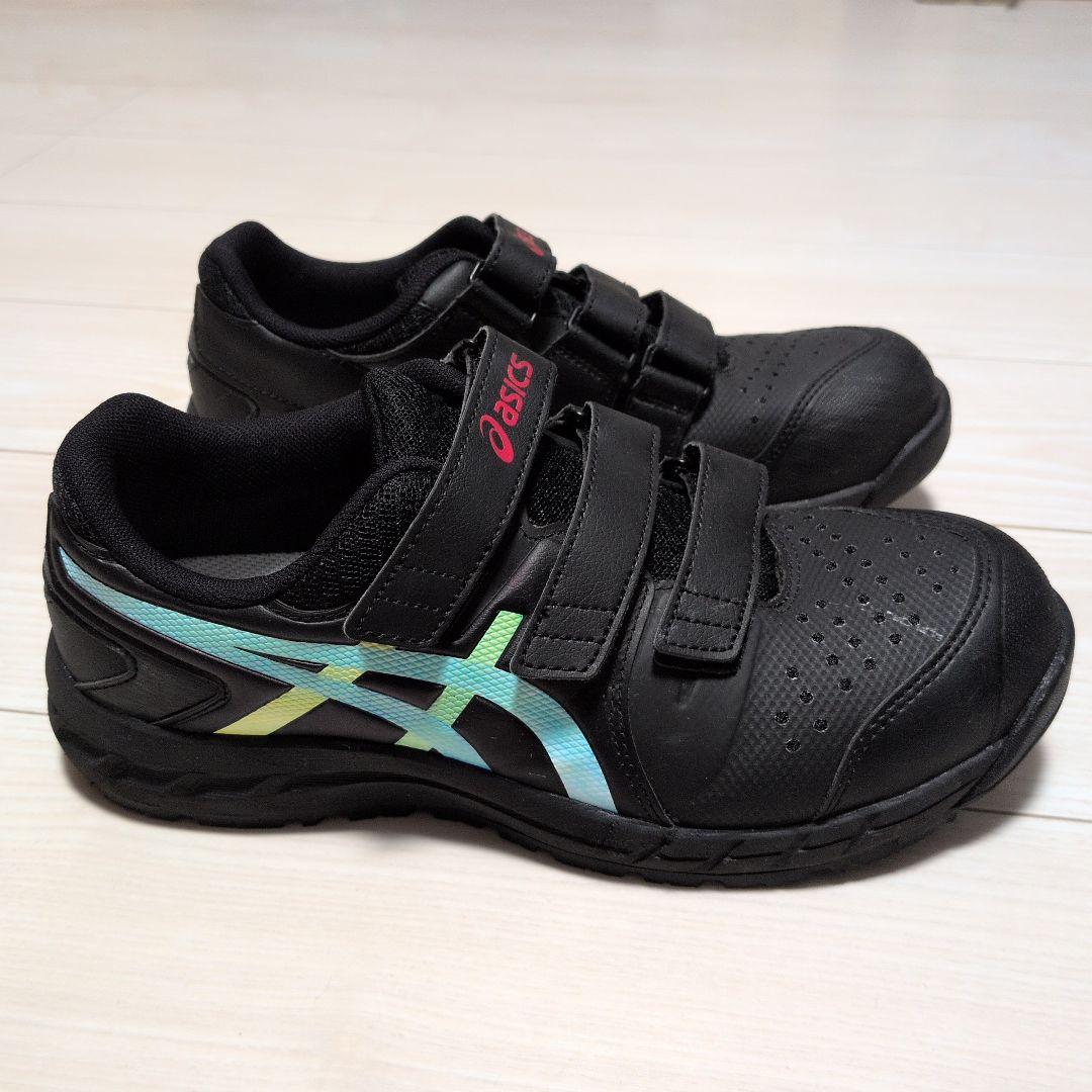 asics 安全靴 黒