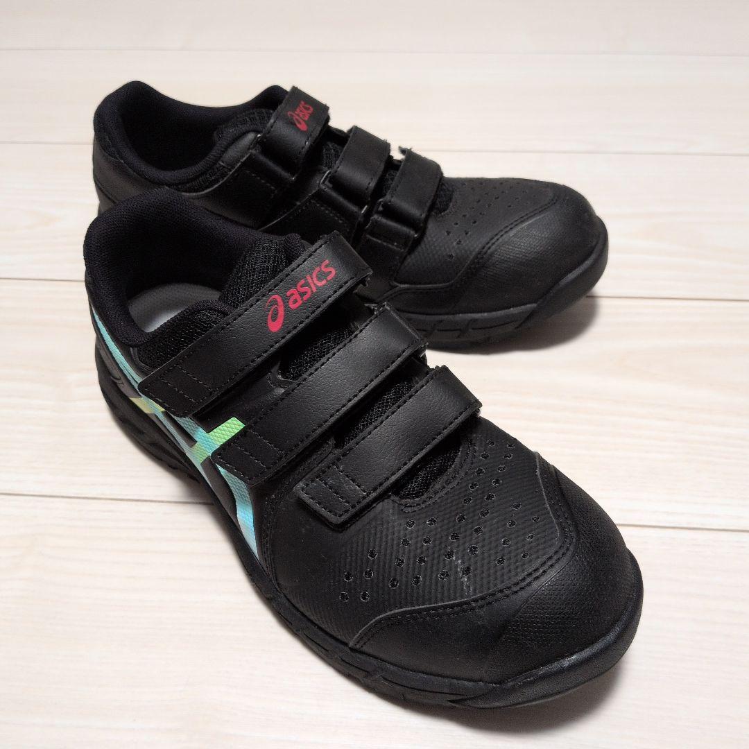 asics 安全靴 黒