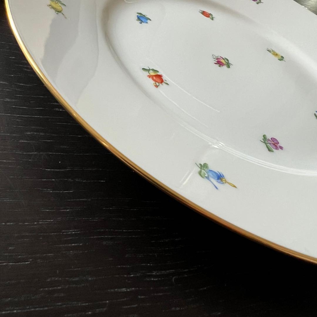 アウガルテン『スキャタードフラワー』ディナープレート 2枚セット