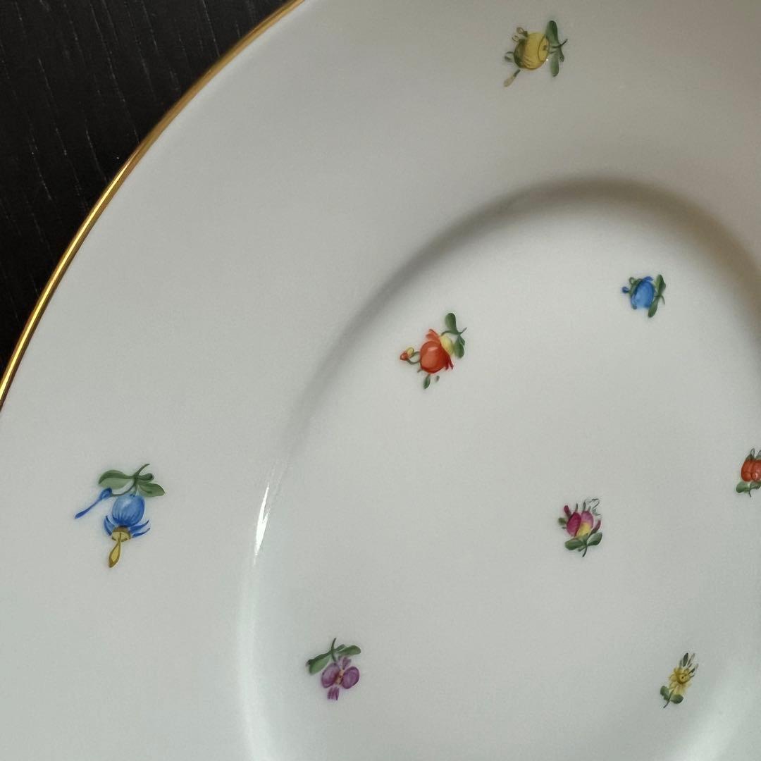 アウガルテン『スキャタードフラワー』ディナープレート 2枚セット