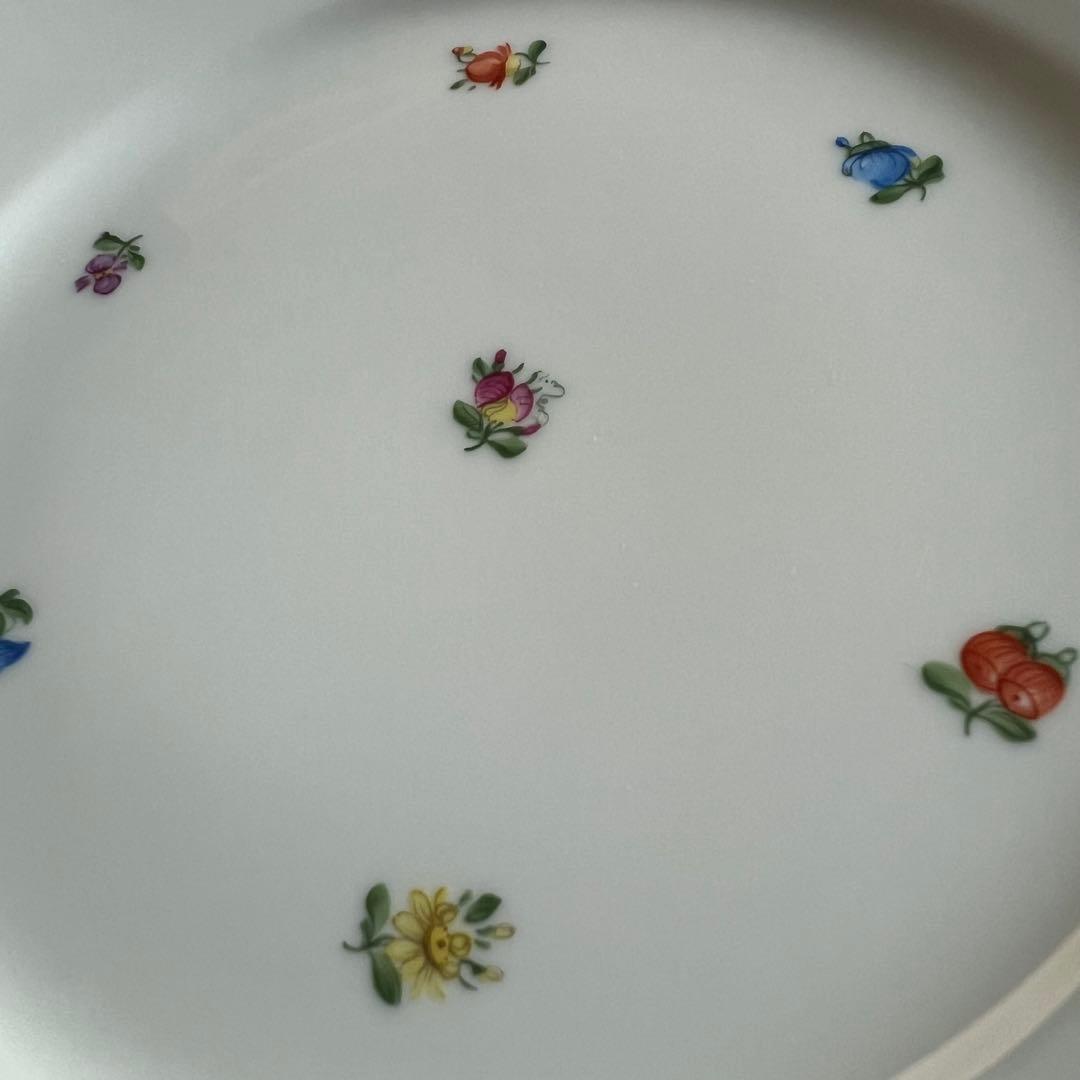 アウガルテン『スキャタードフラワー』ディナープレート 2枚セット