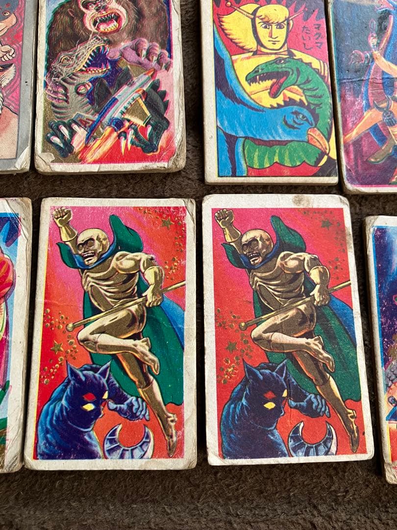 メンコ 角めんこ 昭和レトロ タイガーマスク 勇者ダン パーマン 黄金バット