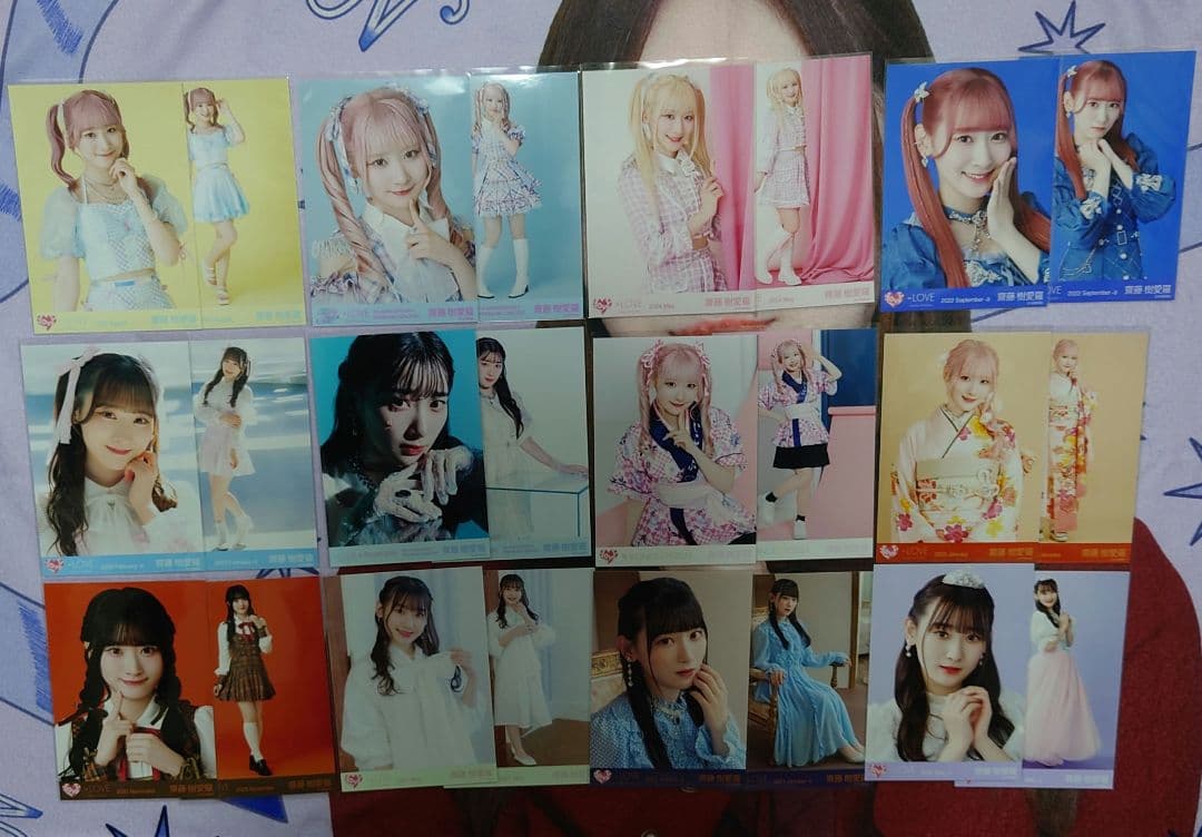 齋藤樹愛羅生写真被りなしまとめ売り※バラ売り可