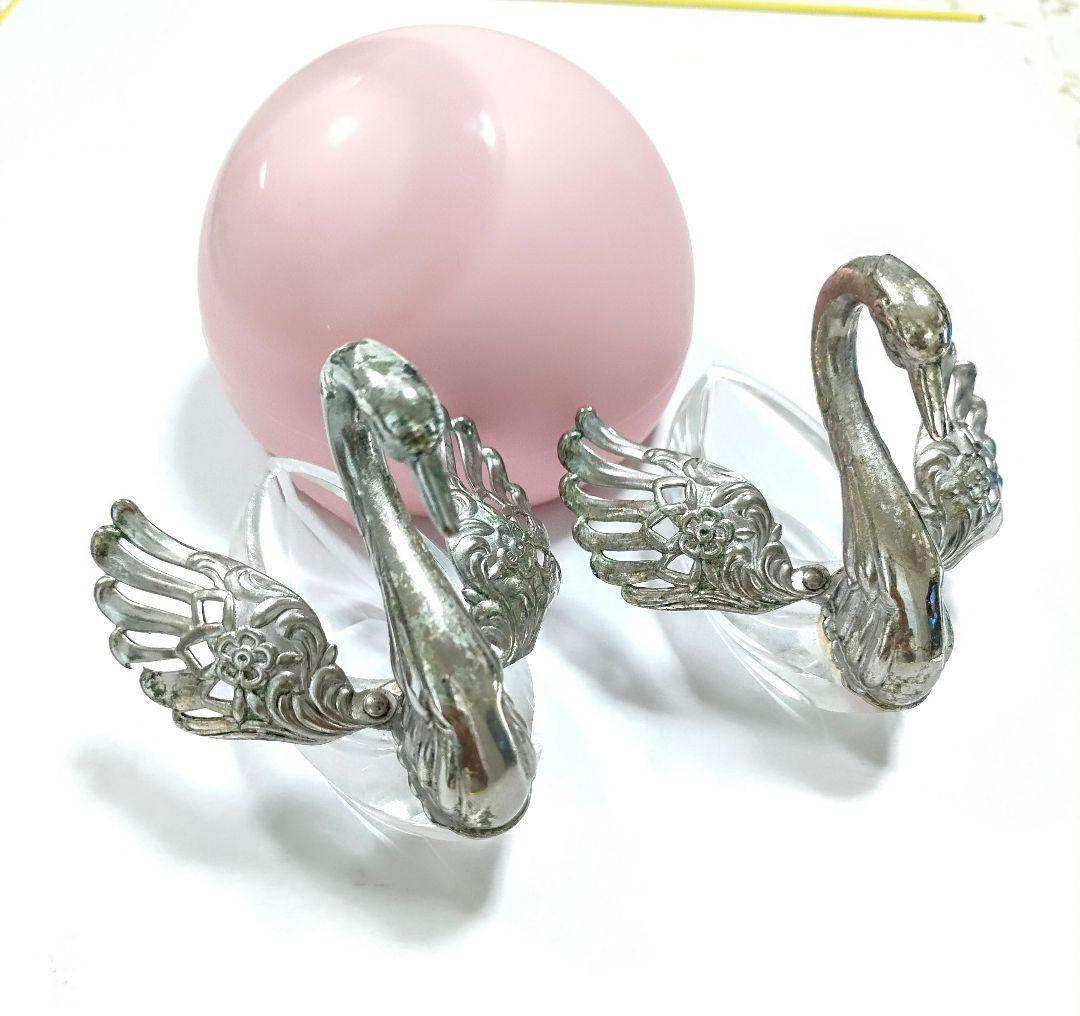 ●5005#0116アンティークSTERLING(925の事)ペアスワン小物入れ