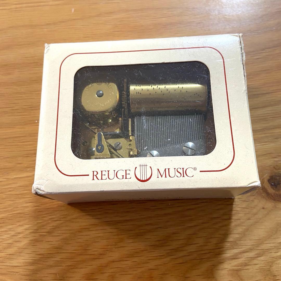 REUGE MUSIC オルゴール 36弁 アクリルケース リュージュ