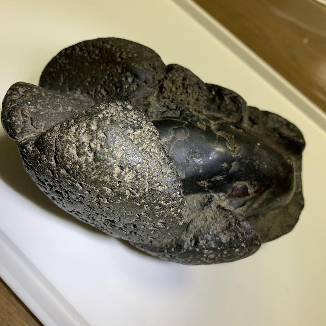 黒石 置物　縁起物