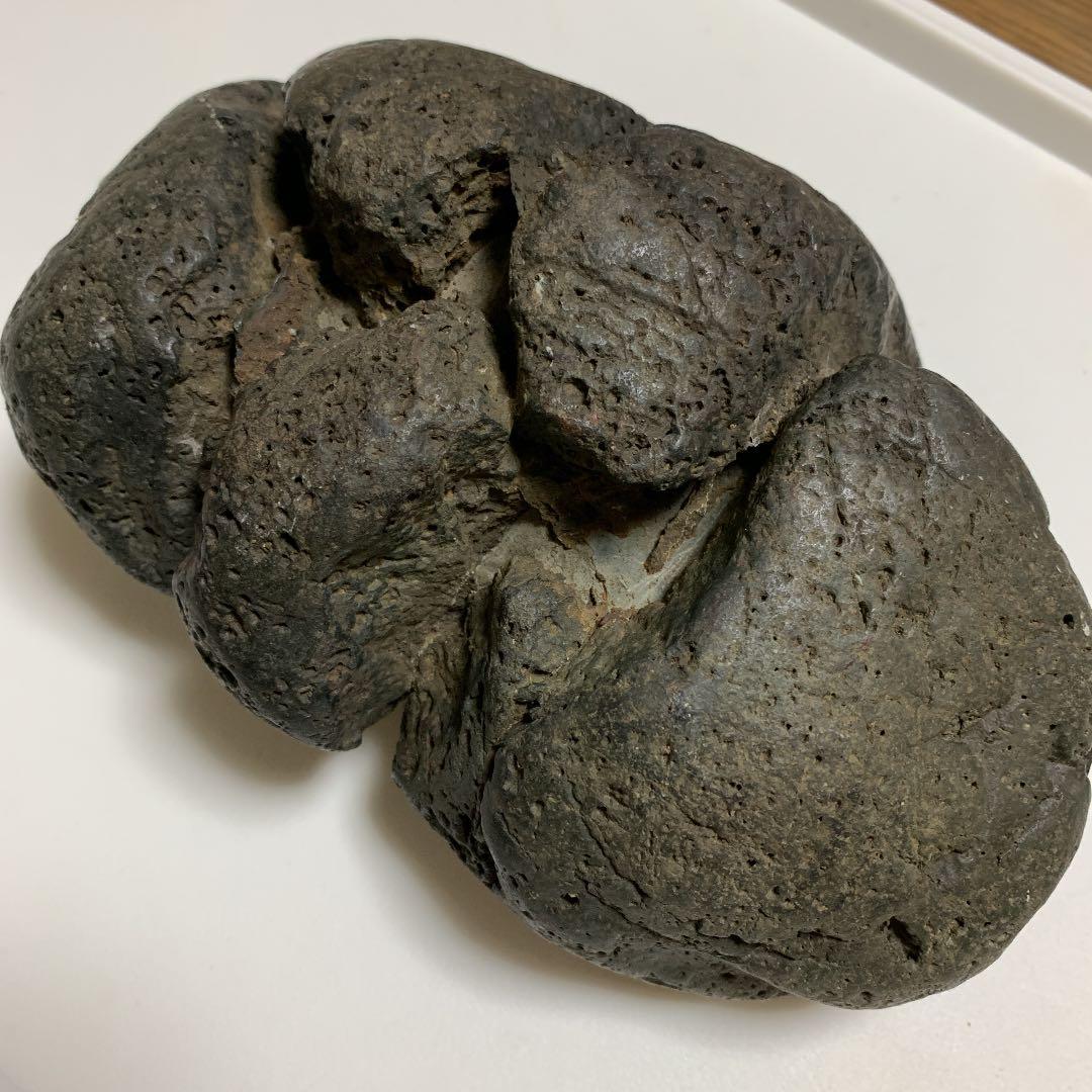 黒石 置物　縁起物