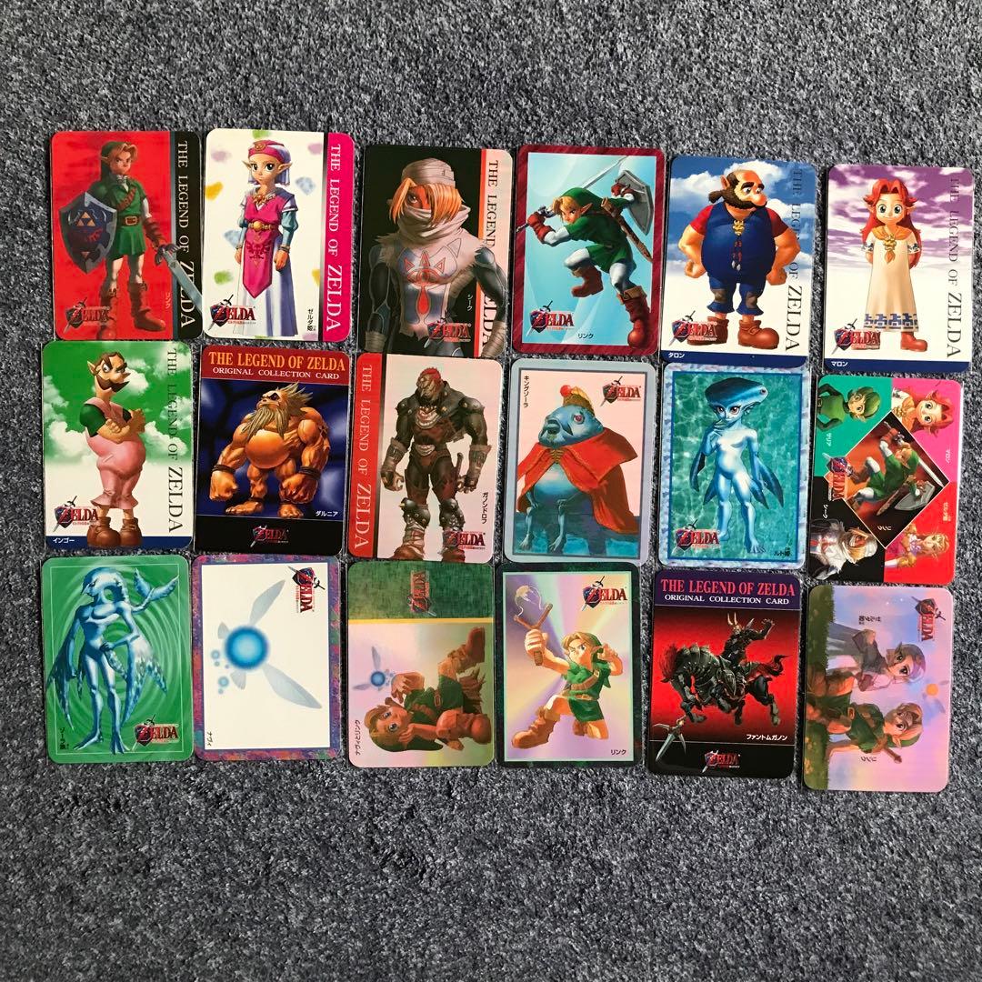 ゼルダの伝説 ナガサキヤ トレーディングカード45枚まとめ - メルカリ