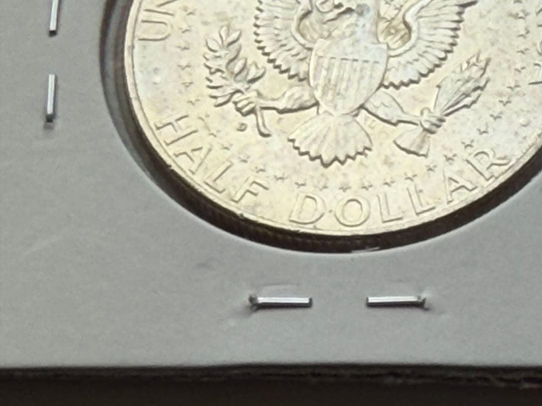 【1964年】ケネディハーフダラー銀貨２枚 ミントマークＤ