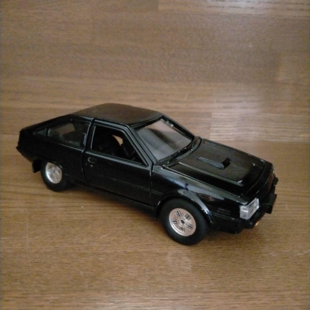 三菱 コルディア ターボ 1/28 ミニカー 黒 - メルカリ