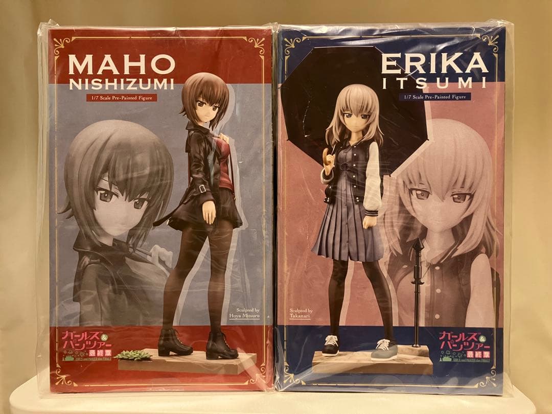 未開封】ガールズ&パンツァー 西住まほ・逸見エリカ 私服Ver.【特典3点