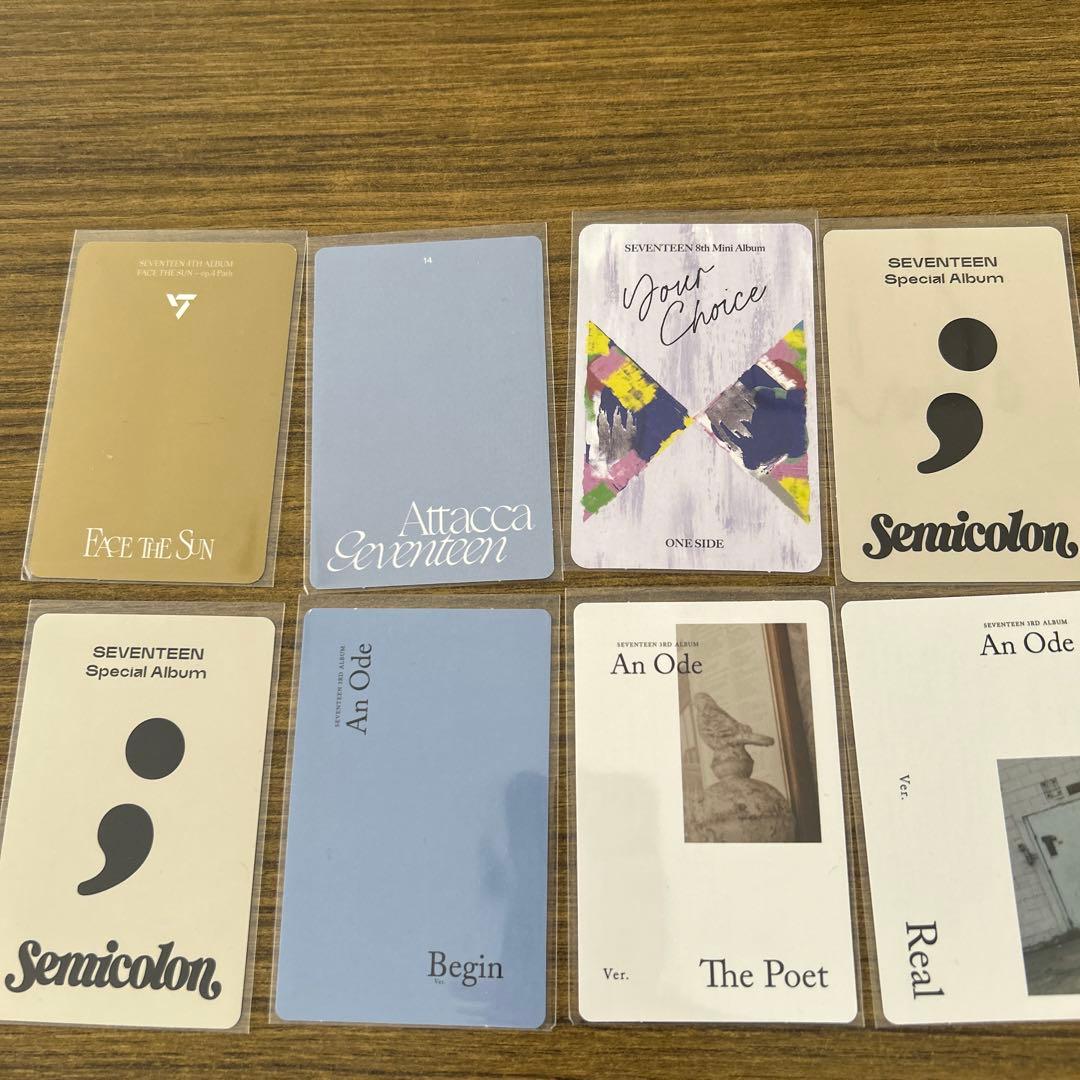 SEVENTEEN ウジ トレカ 8枚 まとめ売り - メルカリ