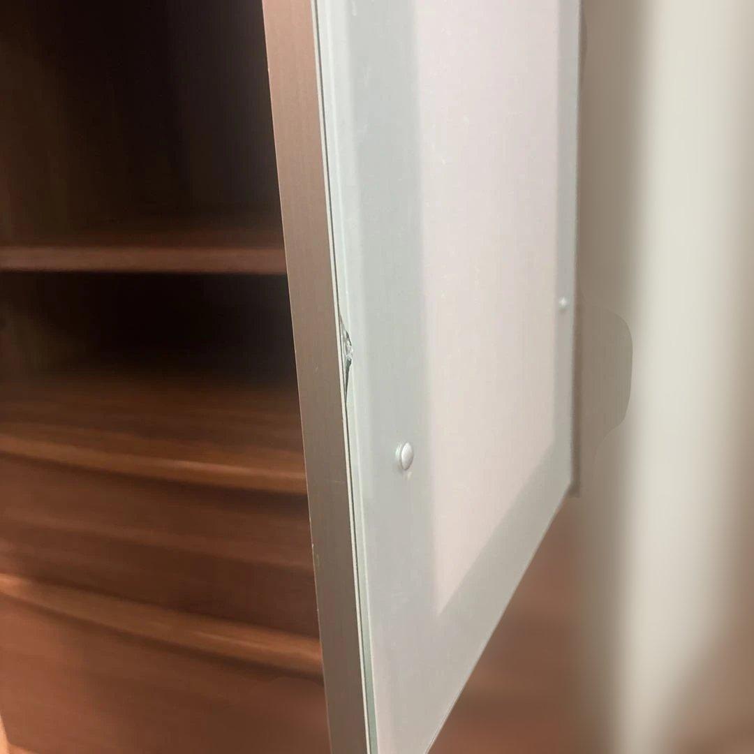 o*e様 大塚家具　食器棚 ガラス扉 3引き出し たのめる便込み