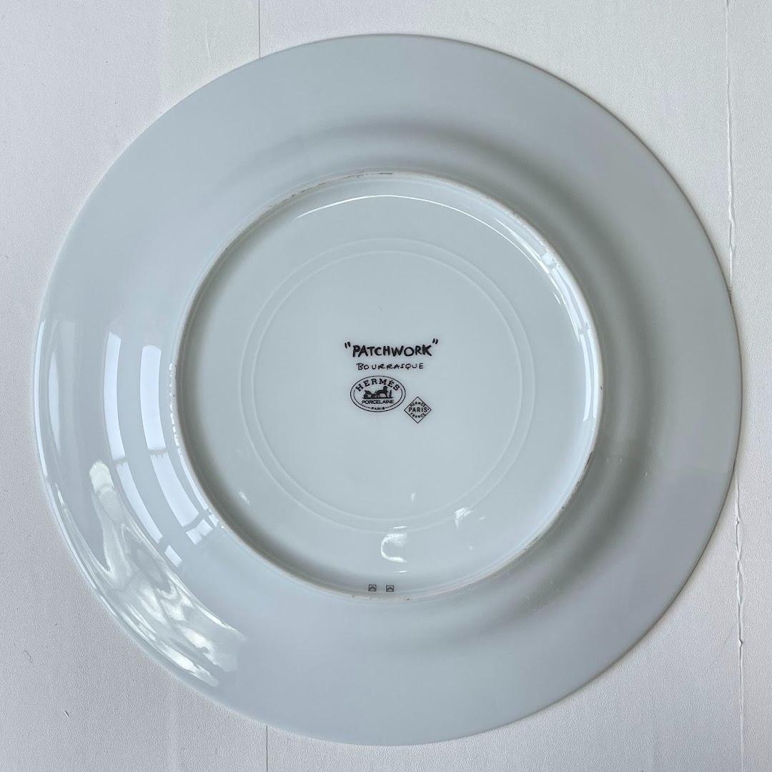 エルメス パッチワークシリーズ 『突風』 食器 プレート 21cm 希少品