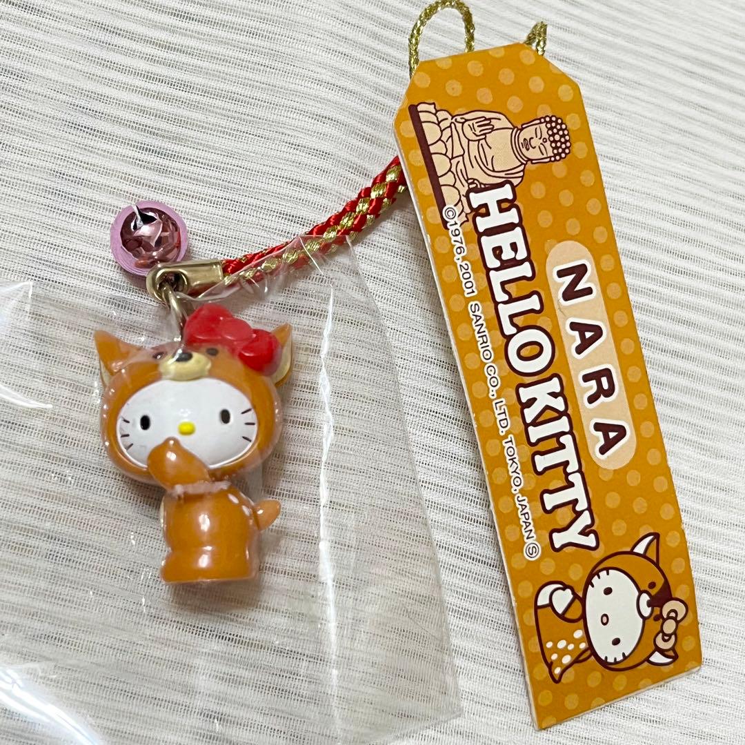 ご当地キティ 奈良 鹿 奈良公園 ハローキティ キティちゃん ストラップ