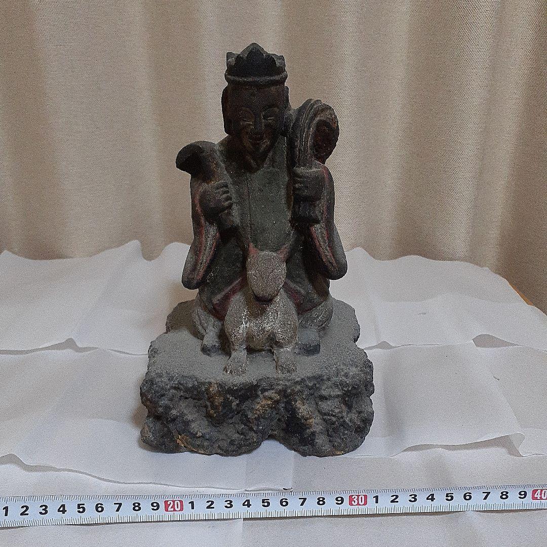 稲荷神　石像　神像　仏像