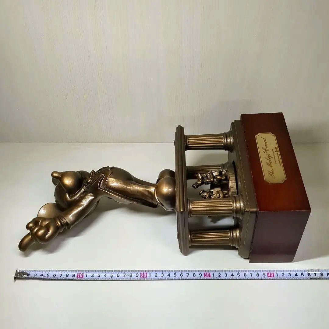 ディズニー ミッキーマウス ブロンズ　オルゴール 第一生命　非売品