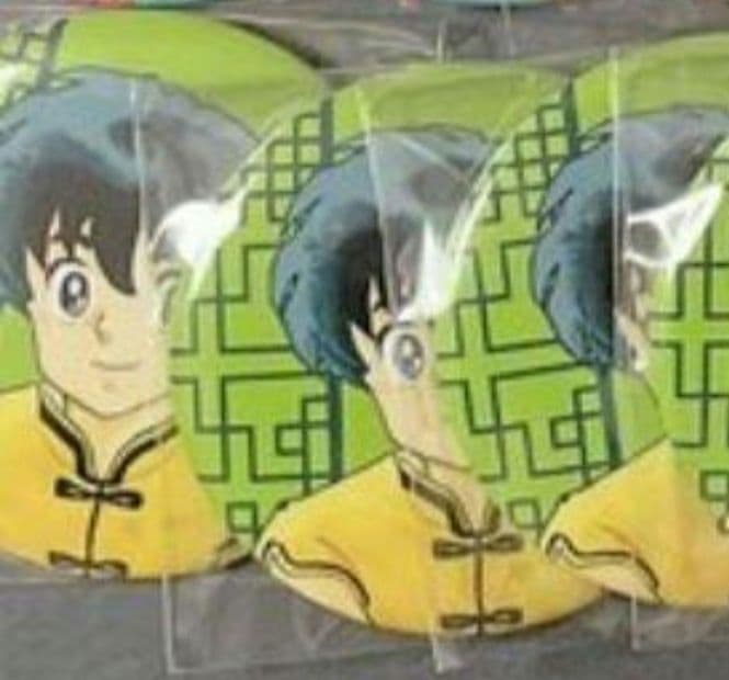 らんま1/2 らんま 乱馬 缶バッジ 3点 ヴィレッジヴァンガード 完売品