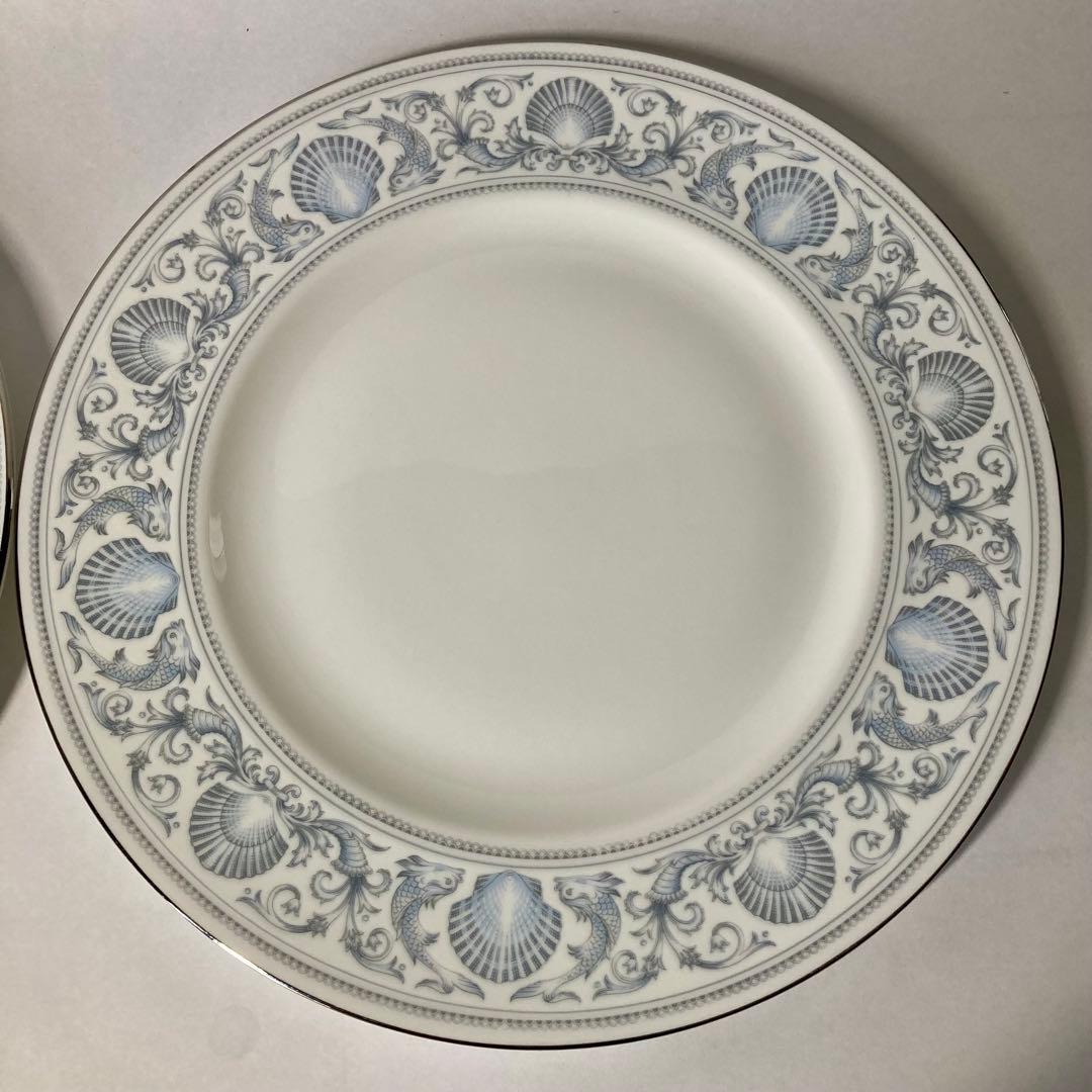  ドルフィンホワイト C&S 2客 大皿2枚 セット