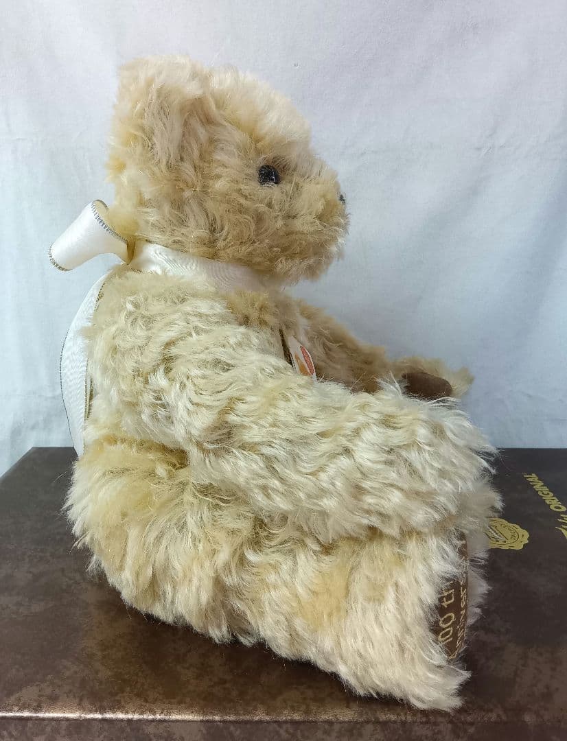 HERMANNハーマン社 100周年記念テディベア&プレート 2002年 ドイツ