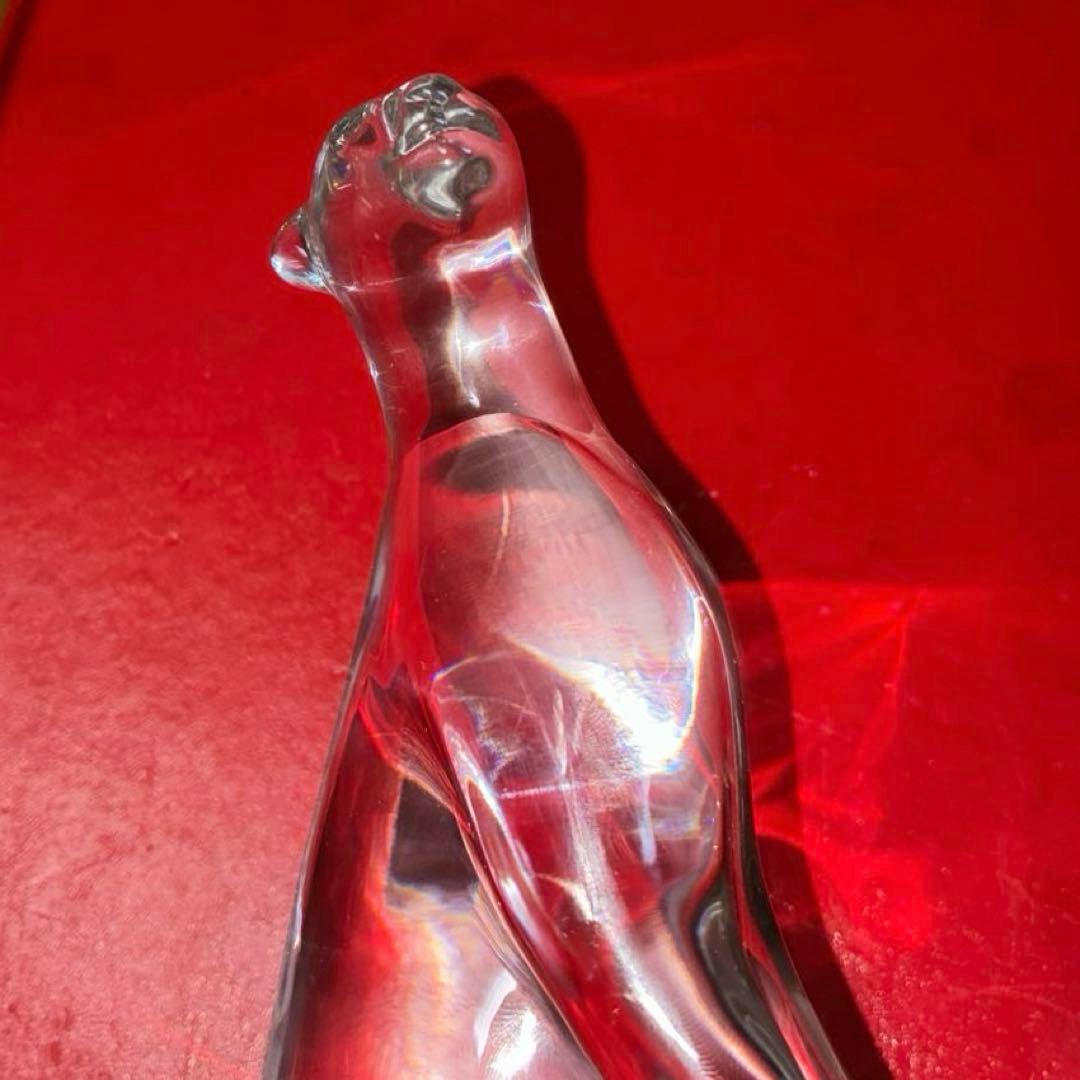 バカラ パンサー フィギュリン フィギュア 置物 - メルカリ