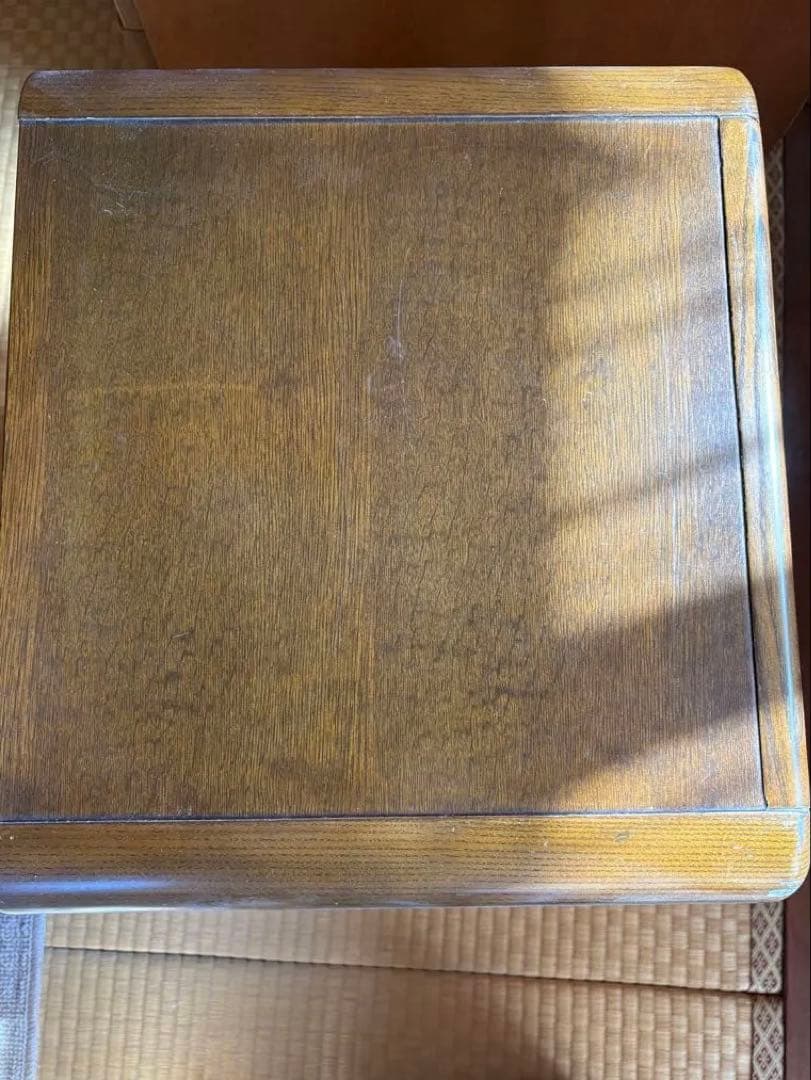 フランスベッド　ブラウン木製サイドテーブル 引き出し　アンティーク　モダン