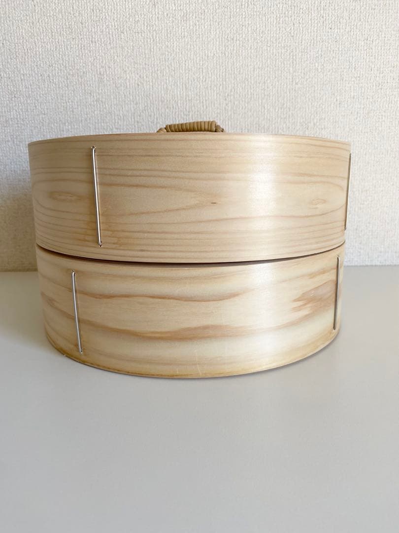 【極美品】 木曽駒印 高級国産 ひのきせいろ 27cm 照宝 蒸し板セット