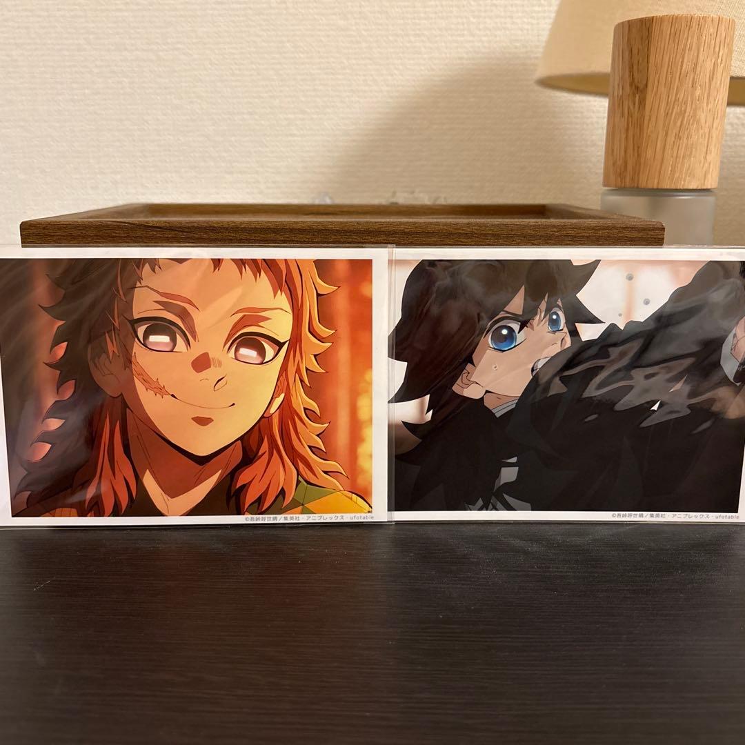 鬼滅の刃　柱稽古編　ブロマイドセット　冨岡義勇　錆兎　8枚セット 鬼滅の刃 柱稽古編 冨岡義勇 錆兎 ポスター - メルカリ