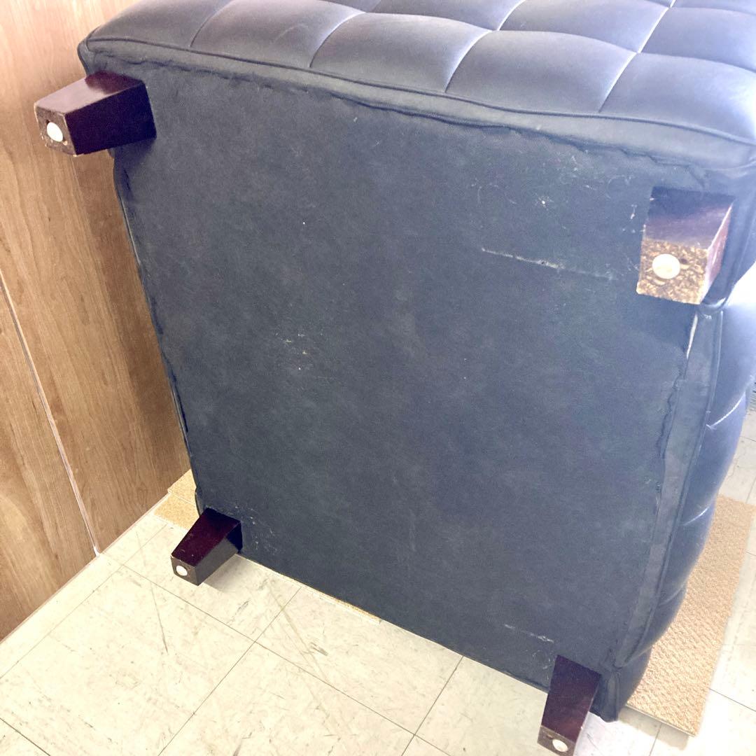 ソファ ダイニング レザー 1人掛け ②