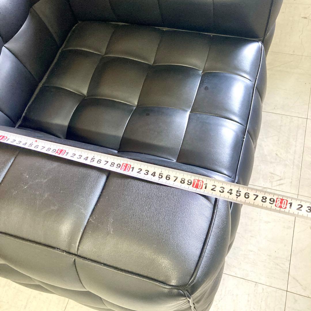 ソファ ダイニング レザー 1人掛け ②