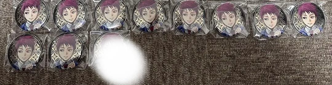 黒子のバスケ 黒バス展 アルティメタル缶バッジ 赤司征十郎 - メルカリ