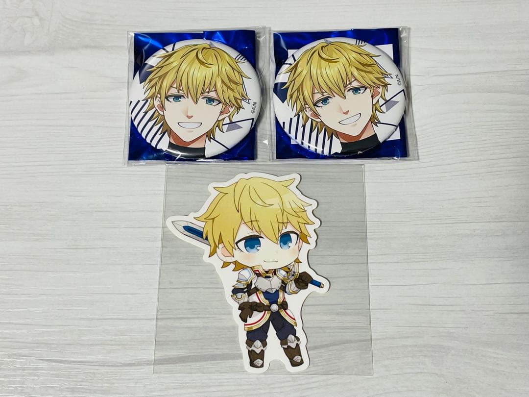 にじさんじ エクス・アルビオ 缶バッジ にじフェス - メルカリ