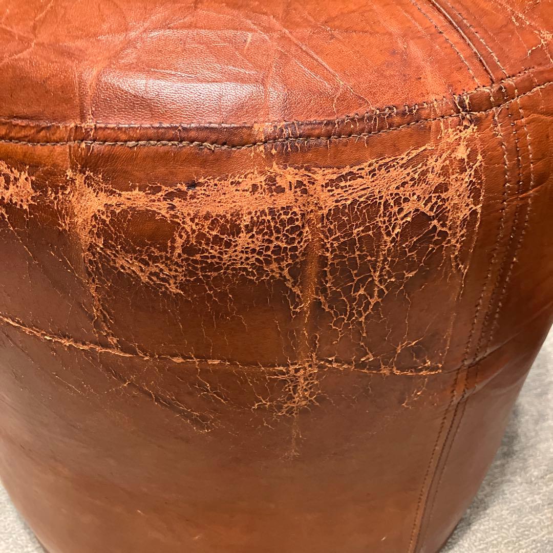 LIFE FURNITURE CY LEATHER STOOL 水牛革 スツール
