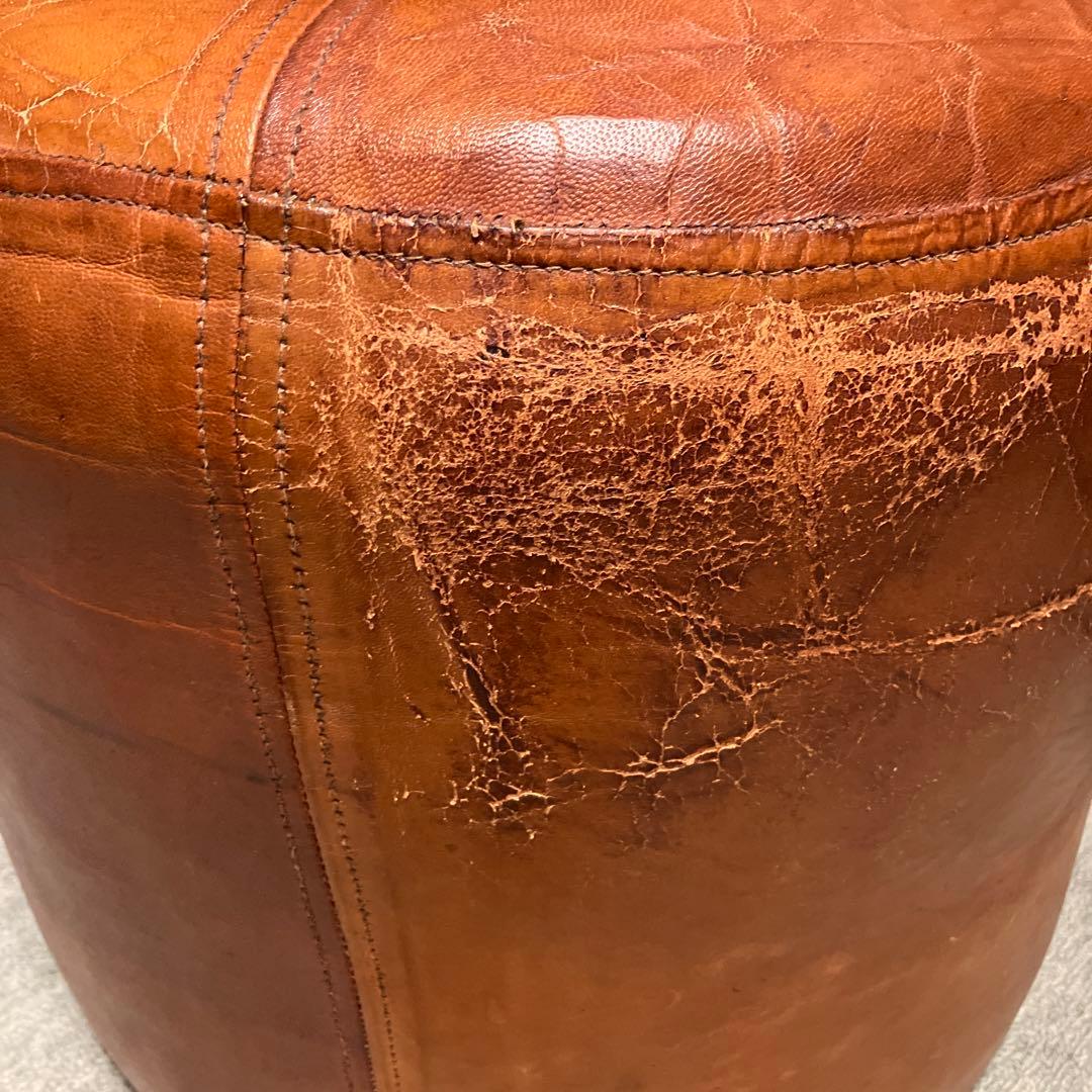 LIFE FURNITURE CY LEATHER STOOL 水牛革 スツール