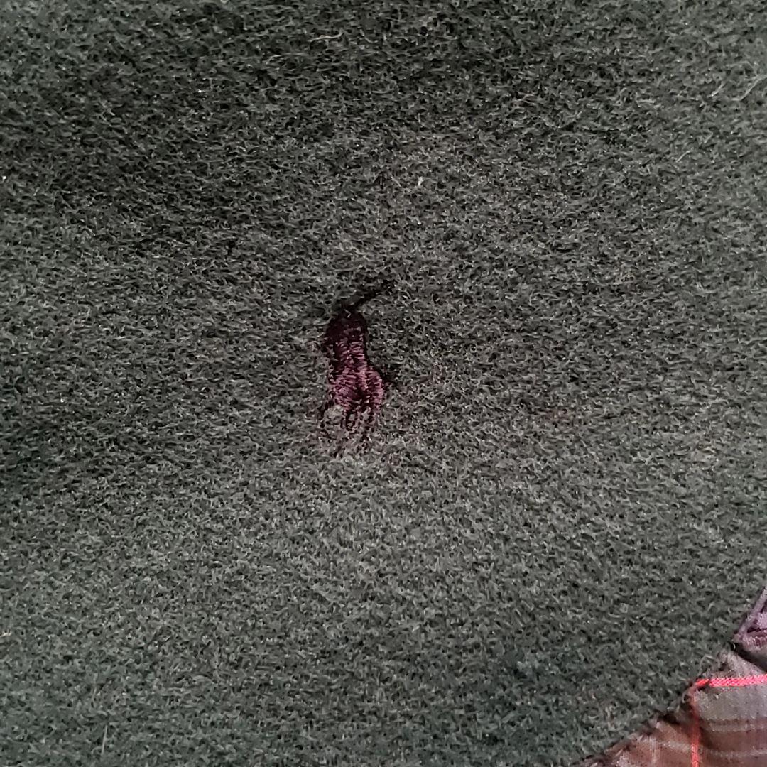 【新品】RALPH LAUREN ウール ハーフブランケット グリーン