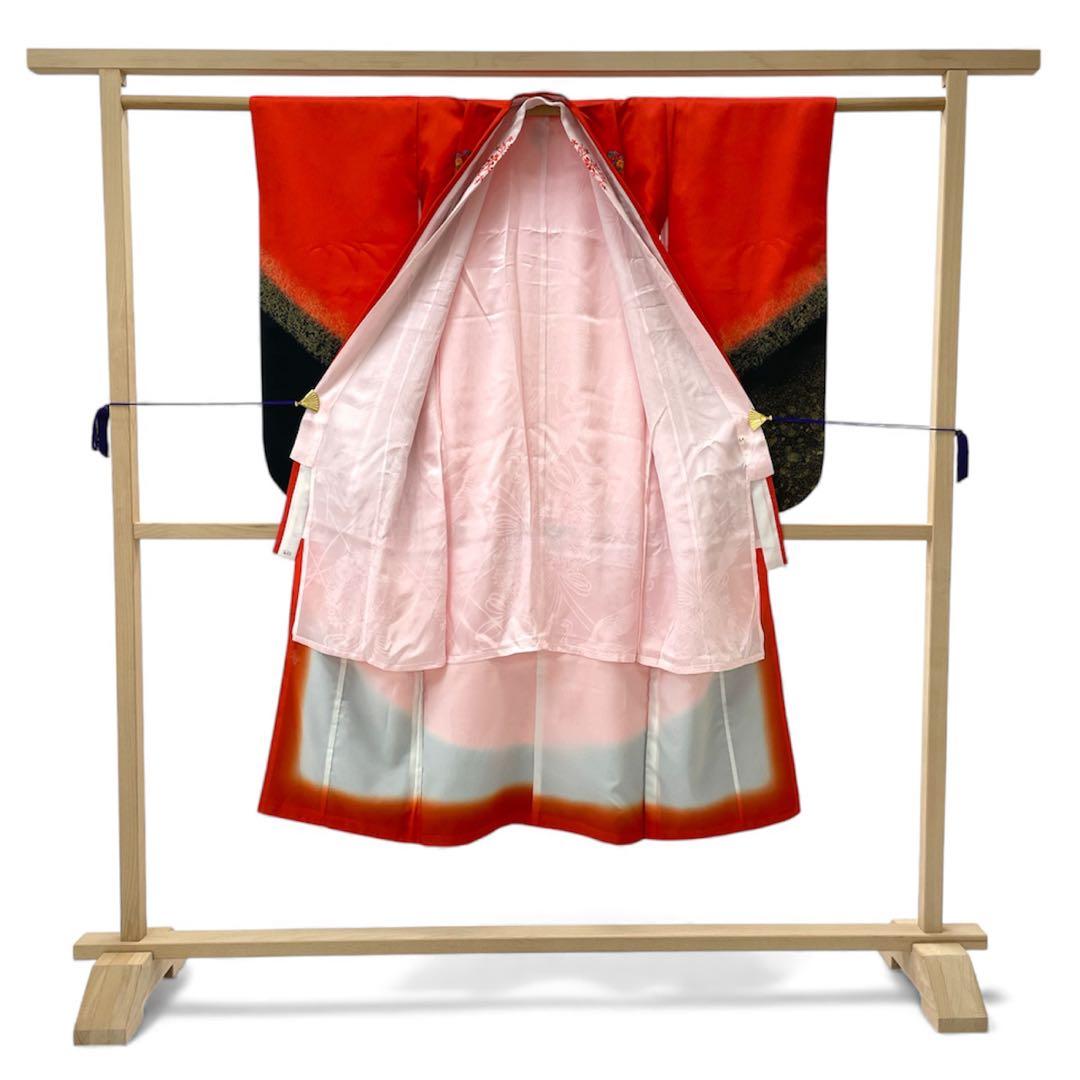 ◎mk-1231　七五三　女の子　振袖・襦袢・帯・小物セット　　11-26