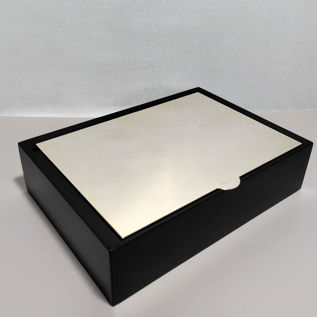 クリストフル フォトフレーム ボックス形 小物入れ 写真立て