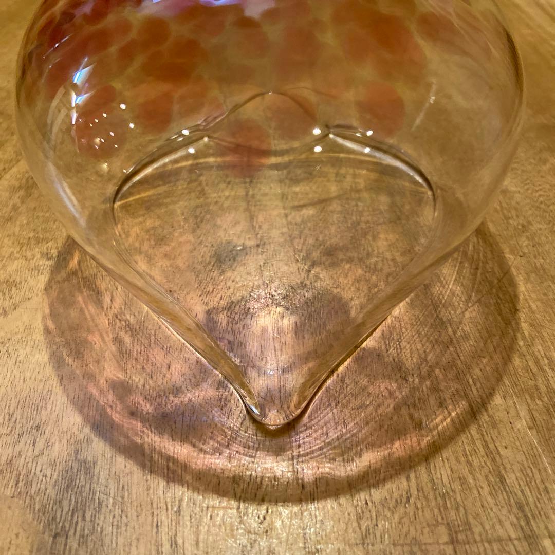 蠣崎マコト桜形びいどろガラスボウル