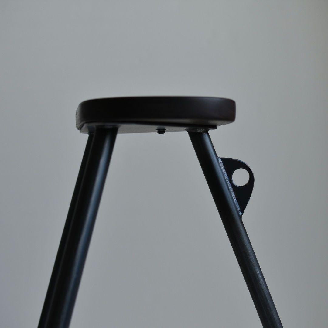 113 ウォールナット ハンドメイド スツール 腰掛け 椅子 furniture