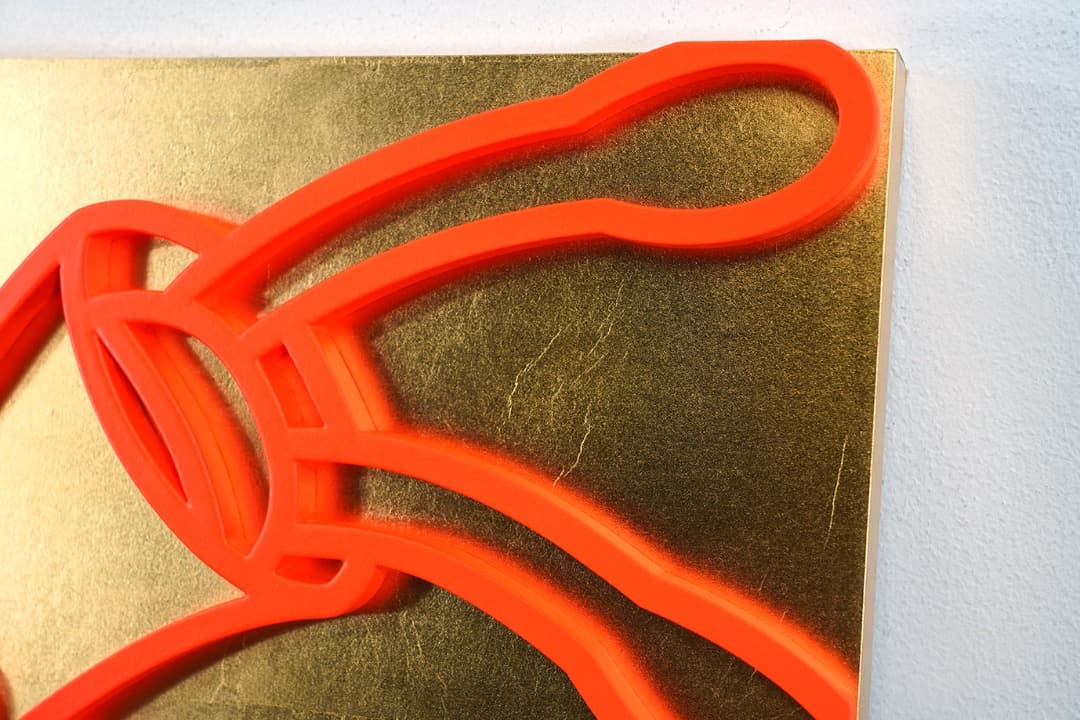 タカハシマホ ミクストメディア・パネル 4号 2022年 COA有 - メルカリ