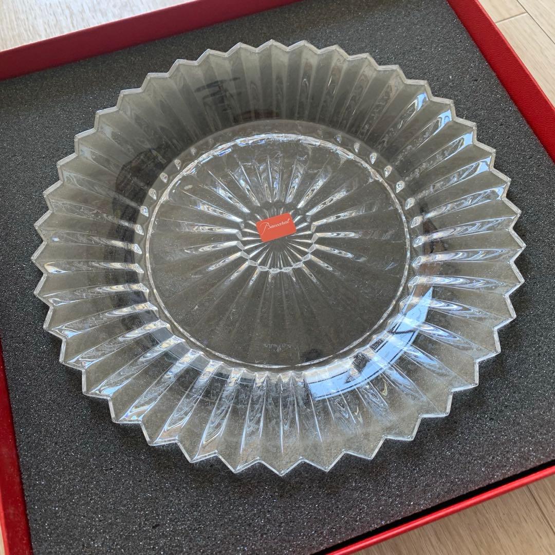 【新品】Baccarat ミルニュイプレート21cm