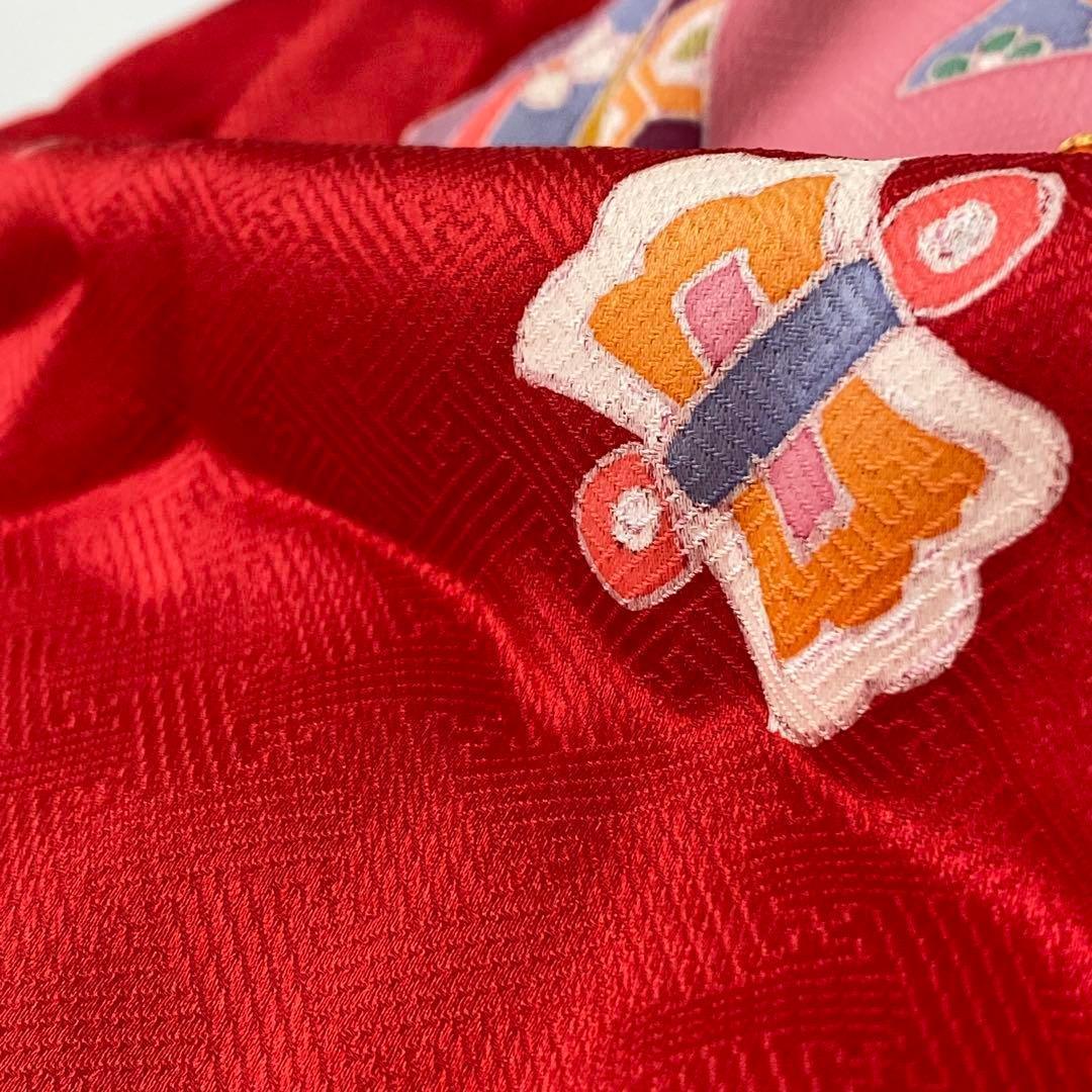 momoです❣️ 【着物と帯時流】O196ys◆七五三3才女 着物&被布&