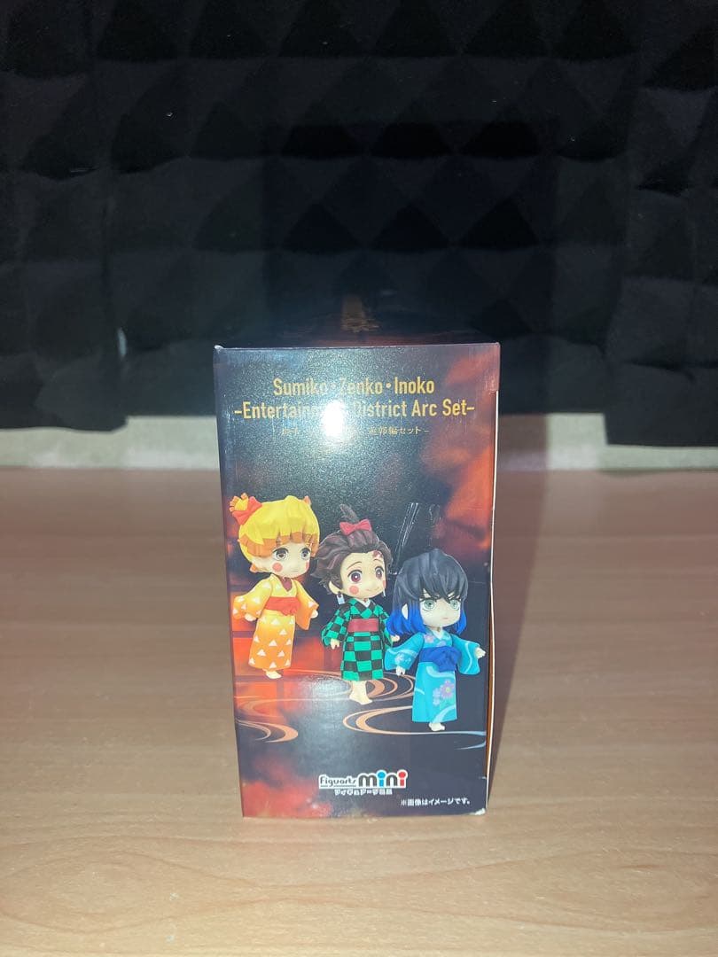 未開封品　figuarts mini　鬼滅の刃　炭子・善子・猪子　遊郭編セット