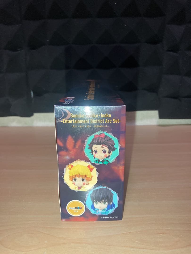 未開封品　figuarts mini　鬼滅の刃　炭子・善子・猪子　遊郭編セット